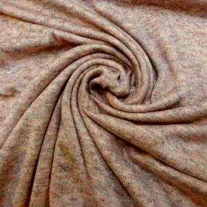 Jersey Knit Fabric Mottled Milkshake Pink