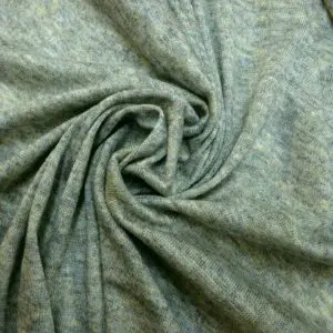Jersey Knit Fabric Mottled Milkshake Minty Green