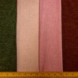 Jersey Fabric Soft Snuggly Woolly Rib Jersey