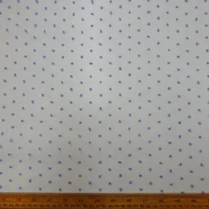 Organza Fabric 3D Dobby Spot Powder Blue
