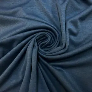 Jersey Fabric Ponte Roma Denim Blue