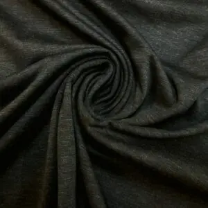 Jersey Fabric Ponte Roma Dark Marl Grey