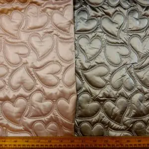 Quilting Fabric Shiny Bianca Hearts