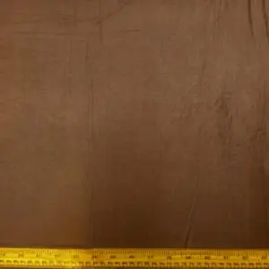 Suedette Fabric Shammy Suede Jersey Chocolate