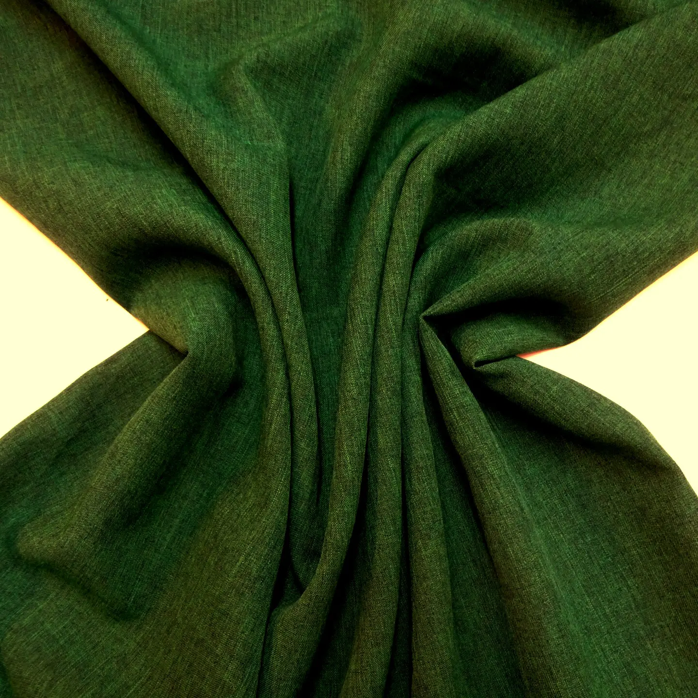Suiting Fabric Marl Racing Green