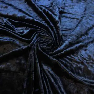 Velour Fabric Buttery Soft Navy