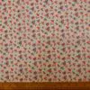 Polyester Cotton Fabric Floral Pocket Pansy Cream