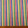 Polyester Cotton Fabric 7mm Primary Stripe