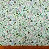 Christmas Polyester Cotton Fabric Mistletoe Medley White