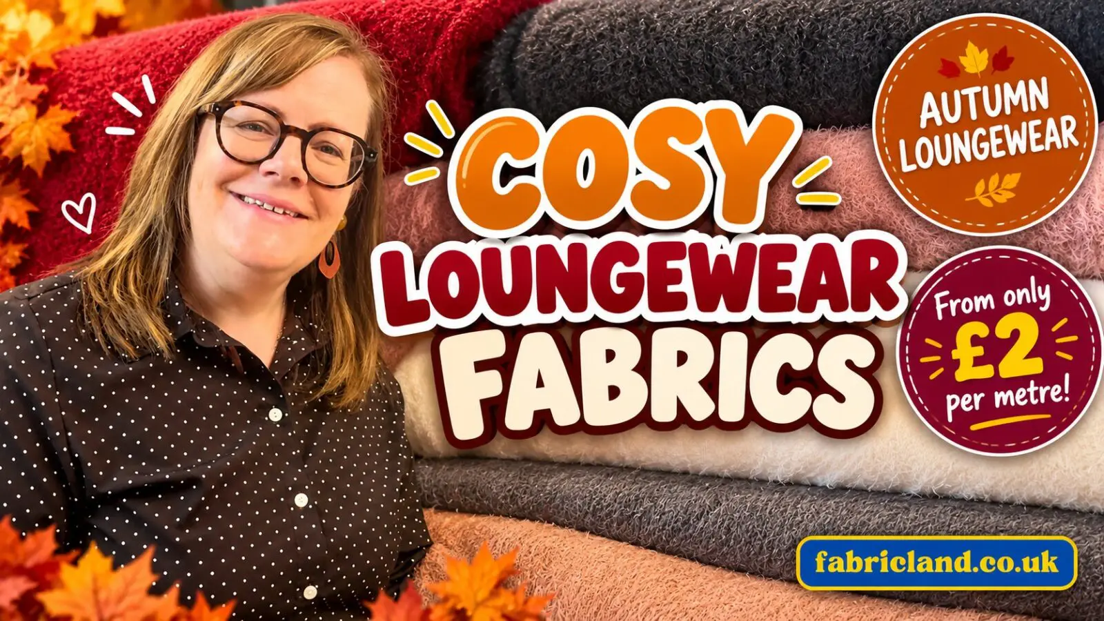 Cosy Autumn Loungewear Fabrics