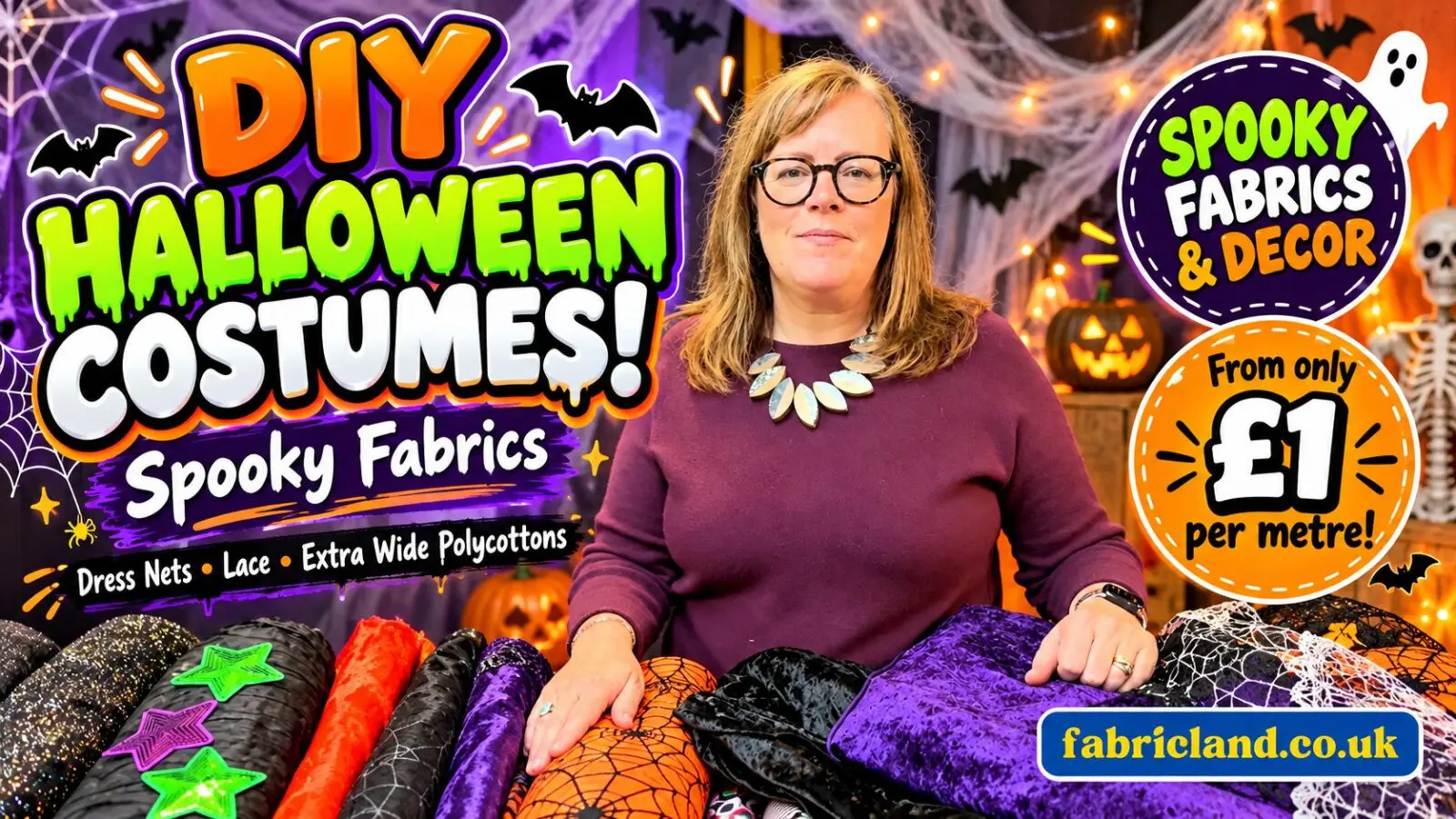 DIY Halloween Fabrics & Costumes