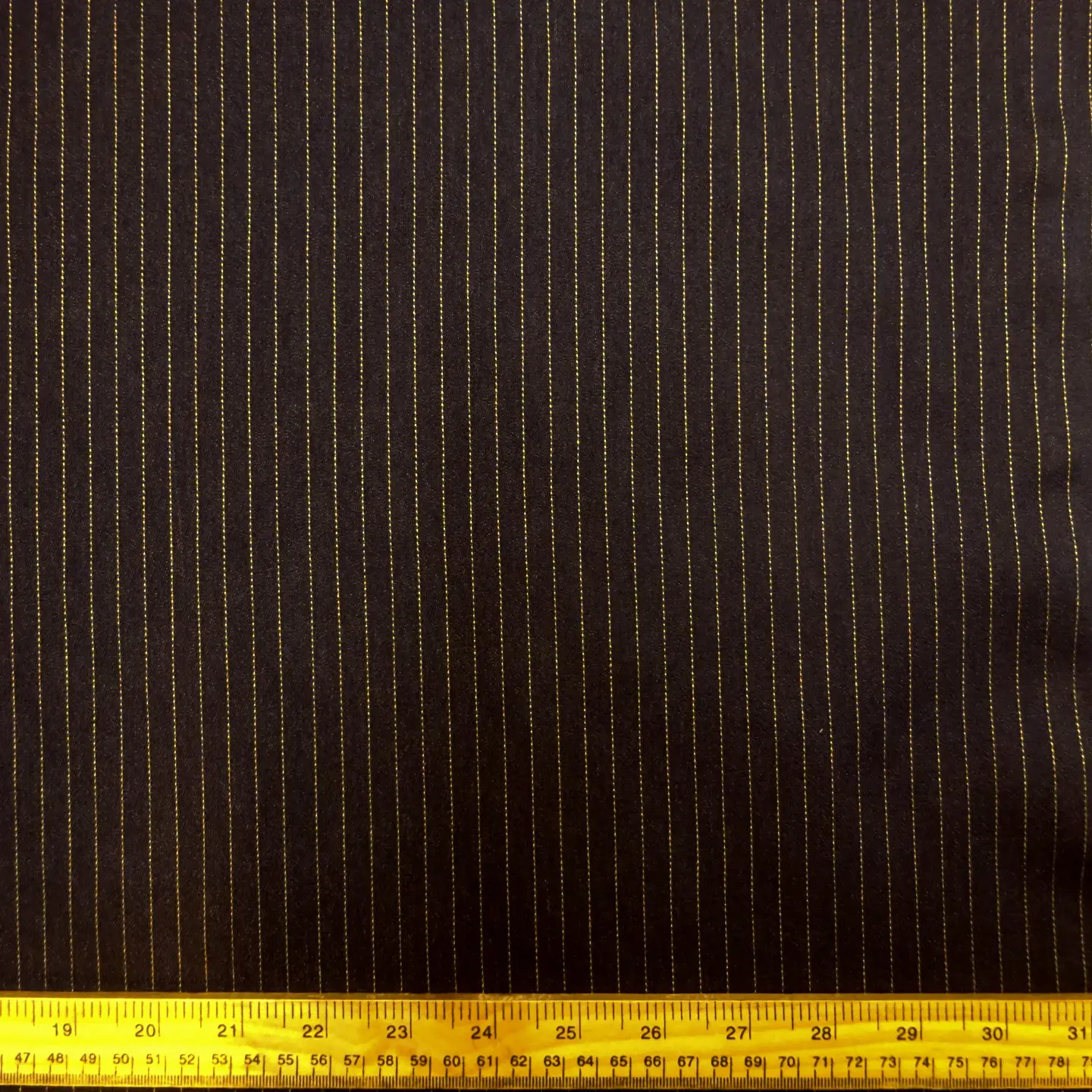 Denim Fabric Indigo Denim With Ginger Stripe