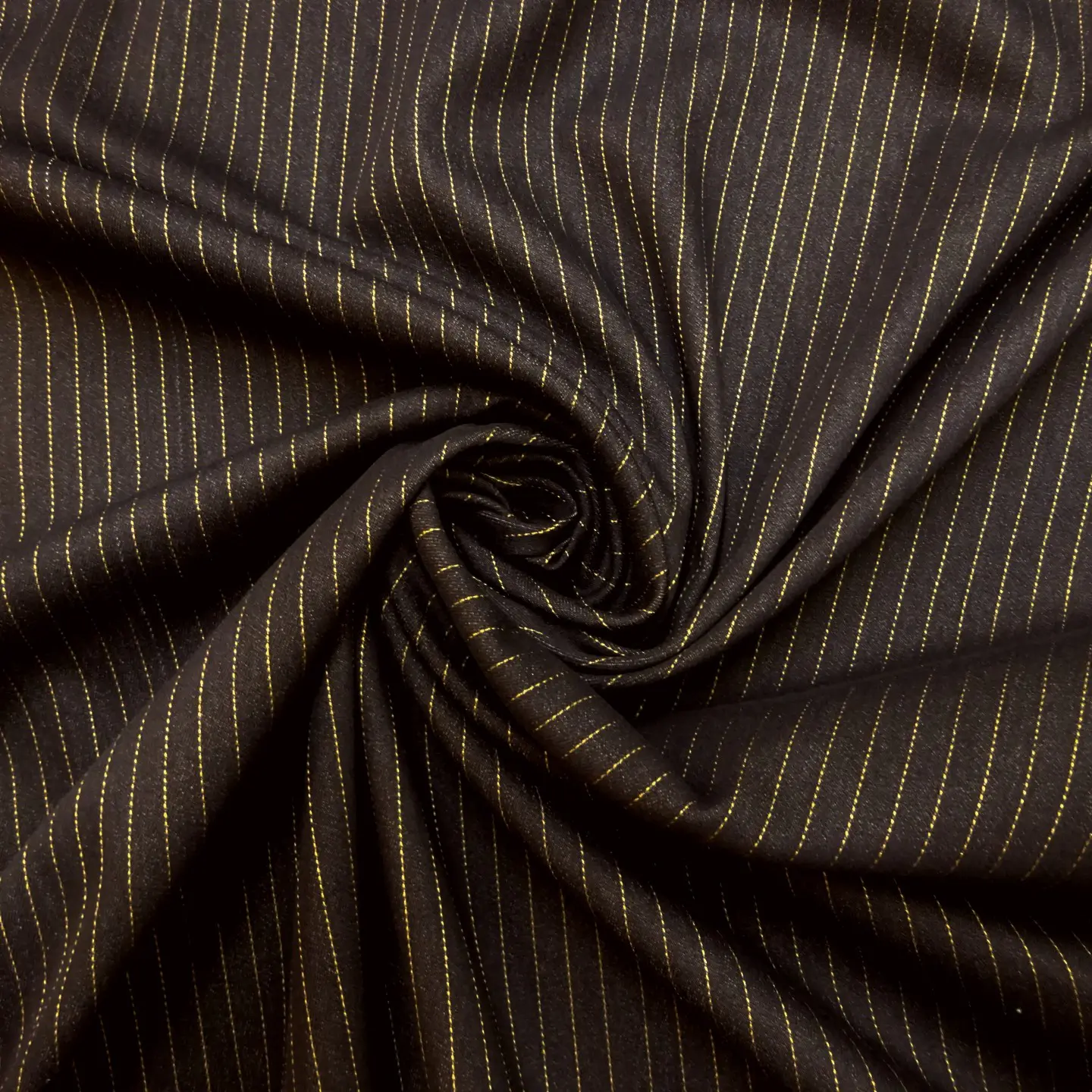 Denim Fabric Indigo Denim With Ginger Stripe