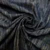 Denim Fabric Distressed Sawdust 220gsm Taupe Black
