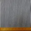Lycra Fabric Candy Stripe Black White