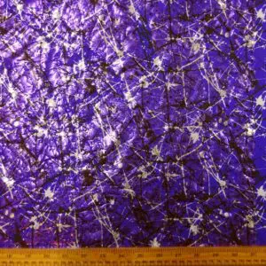 Lycra Fabric Storm Warrior Purple