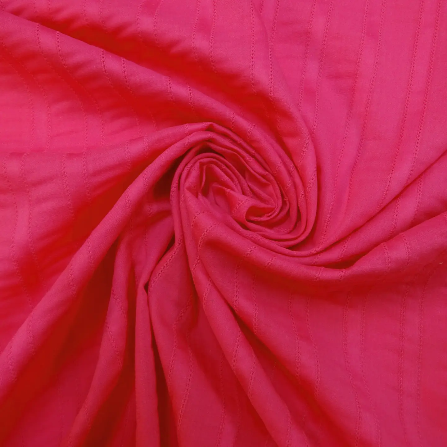 Cotton Fabric Bobby Chain Cerise
