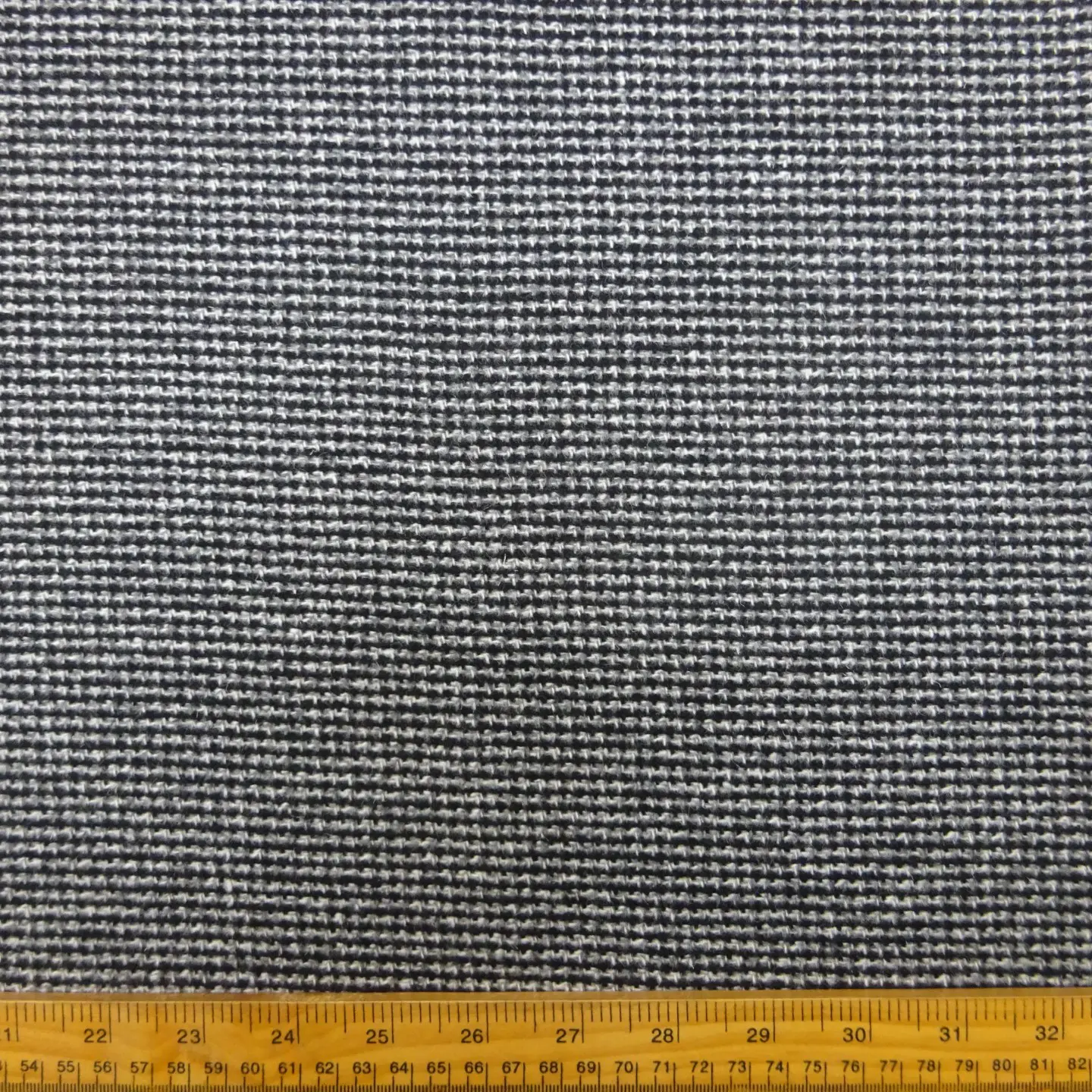 Jacketing Fabric Tweed So English Black Grey