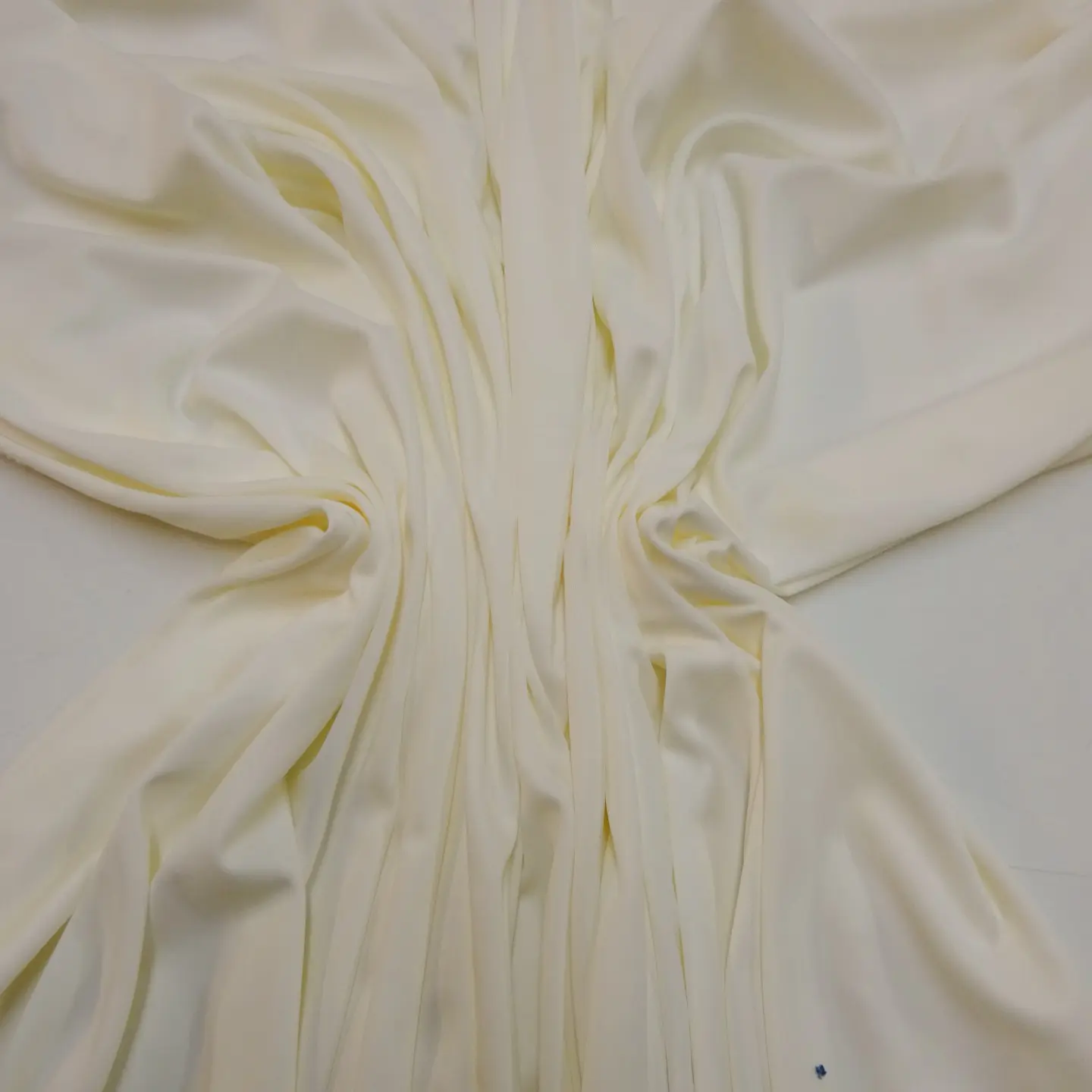 Jersey Fabric Polyester Silky Plain Ivory