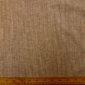 Linen Mix Fabric Suiting Natural Coffee Beige Cream
