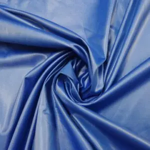 Lycra Fabric Plain Wet Look Botany Blue Dolphin