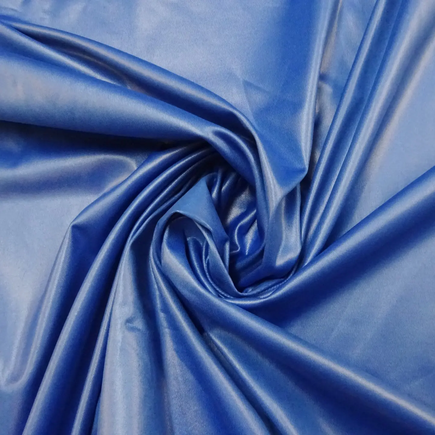 Lycra Fabric Plain Wet Look Botany Blue Dolphin