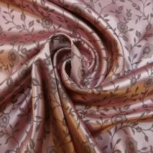 Satin Fabric Saucy Sally Rose Pink