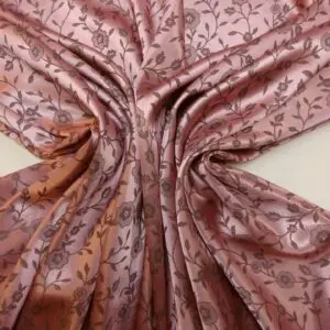 Satin Fabric Saucy Sally Rose Pink