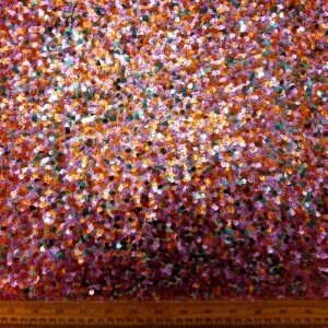 Sequin Fabric On Net Jiggly Wiggly Rio Carnival