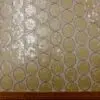 Sequin Fabric On Vanilla Netting Edwardian Vintage Ivory
