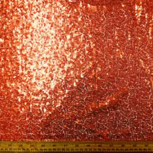 Sequin Blitz Fabric Orange