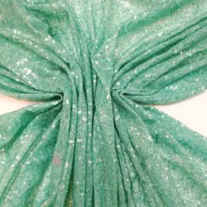 Sequin Blitz Fabric Sea Green