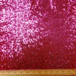 Sequin Blitz Fabric Wine