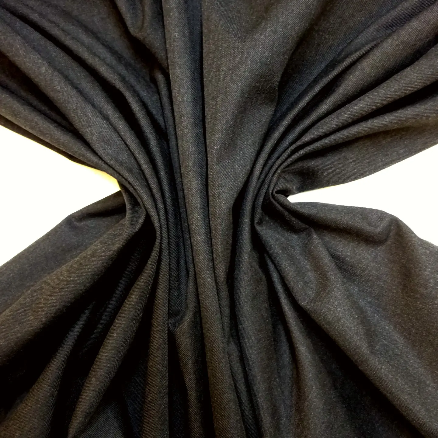 Suiting Fabric Polyester Viscose Suiting Dark Grey