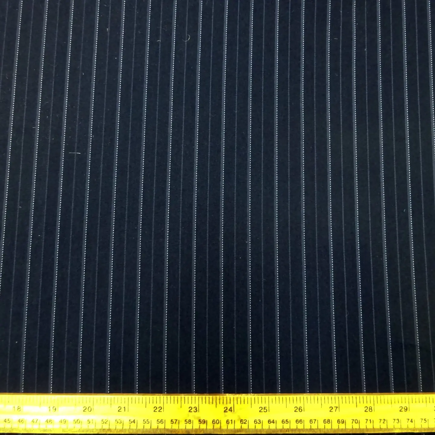 Suiting Fabric Pin stripe City Calling Navy