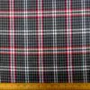 Tartan Fabric Brushed Checks Westminster Black Red