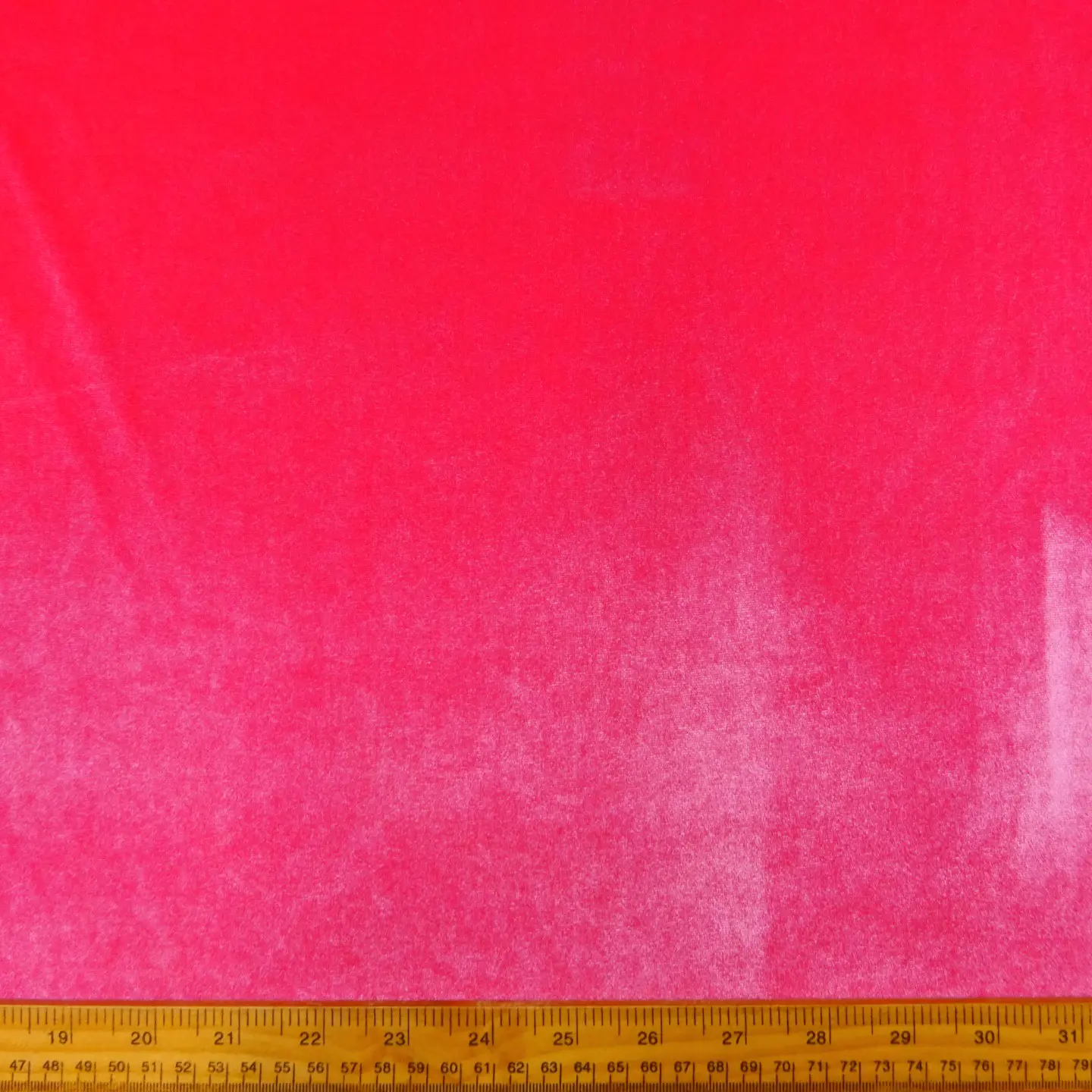 Scuba Jersey Fabric Backed Velveteen High Shine Pussy Pink