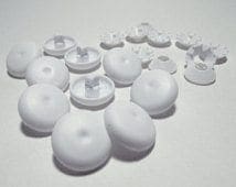 11mm Plastic Cover Buttons
