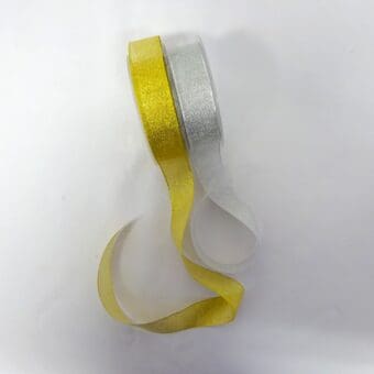 Metallic Lamé Ribbon 25mm