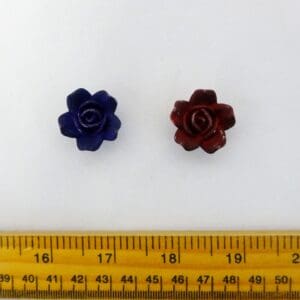 Button Shanked Rose Sue 2 Medium 25mm