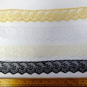 Lace Trimming Code FTY/4004 3.5cm Wide