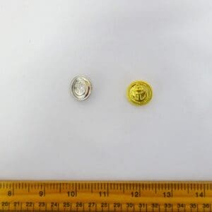 Buttons Metallic Anchor Code B5 2cm Wide