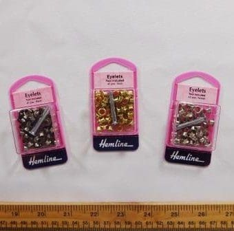 4mm Eyelets with Application Tool