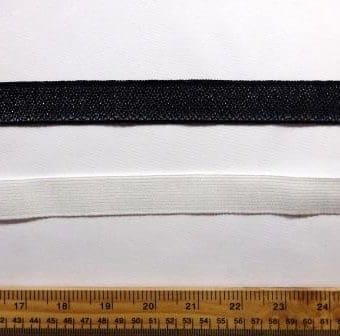 Elastic Non Roll 25mm Peterstretch