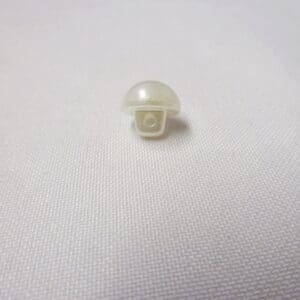 Shanked Bridal Buttons G43 Large 10mm White