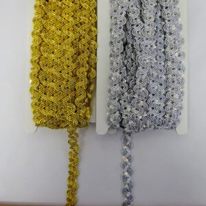 Sequin Trimming Wiggle Braid