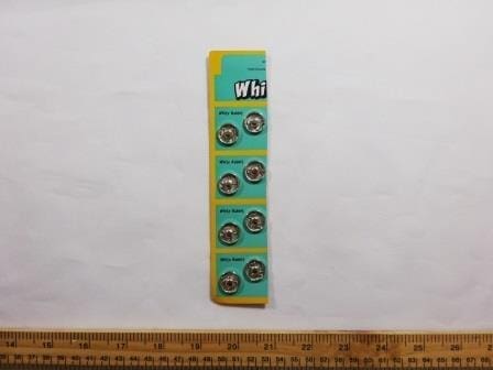 15mm Snap Fasteners Size 7 Silver