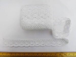 Cotton Lace Trimming 4cm Wide Cluny 722/1 White