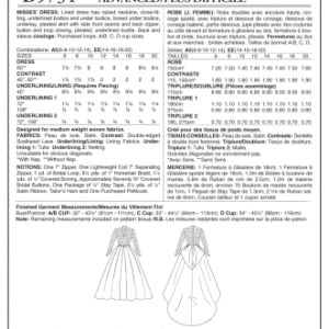 B5731 sewing pattern