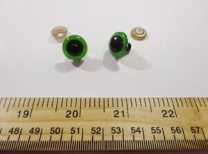 Toy Eyes Green 20mm